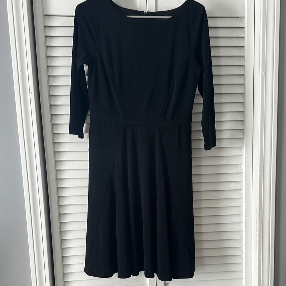 Ann Taylor Black Petite Dress